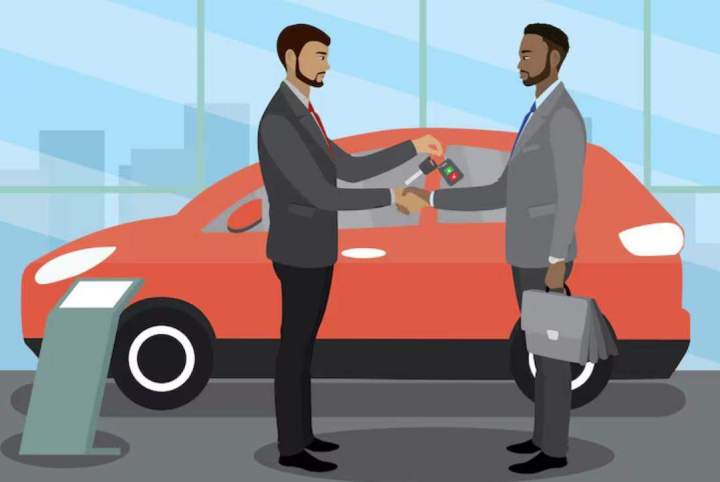 Vente de véhicules neufs, Cherré